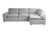 Picture of LUXEON Sectional Modular Sofa Range with Ottoman & Storage Console Hidden Cup Holders & Wireless Charging & USB Ports
