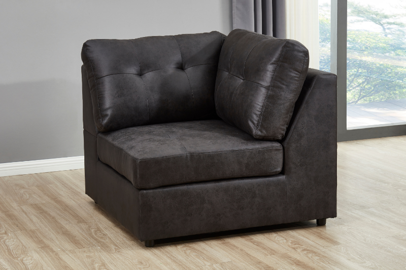 Picture of AUSTEN Foil-Printed Fabric Modular Sectional Sofa Range - Arm Facing Right