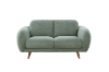 Picture of HELSINKI 3/2 Seater Fabric Sofa Range (Light Olive)