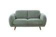Picture of HELSINKI Fabric Sofa Range (Light Olive) - 2 Seater (Loveseat)
