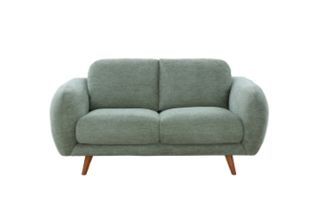 Picture of HELSINKI Fabric Sofa Range (Light Olive) - 2 Seater (Loveseat)