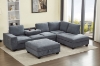 Picture of OSAKA Sectional Sofa (Grey) - Chaise Facing Right without Ottoman