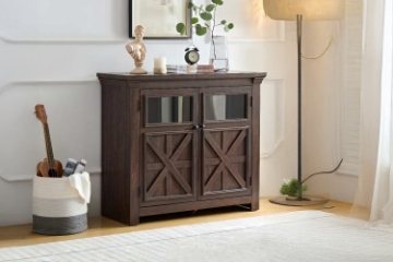 Picture of JUAN 38" 2-Door Cabinet (Espresso)