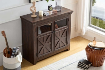 Picture of JUAN 38" 2-Door Cabinet (Espresso)