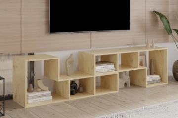 Picture of LIZZY Extensible 140-210 Double L-Shaped TV Stand
