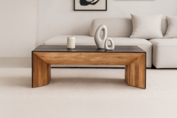 Picture of BETA Reclaimed Pine Wood Coffee Table (53" x 30")