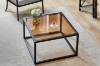 Picture of TOBAGO 27" Square Tempered Glass Coffee Table