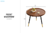 Picture of SAYGORE D23.5" Side Table (Brown)