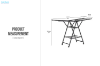 Picture of ADONIS 59.5" Foldable Clothes Drying Rack