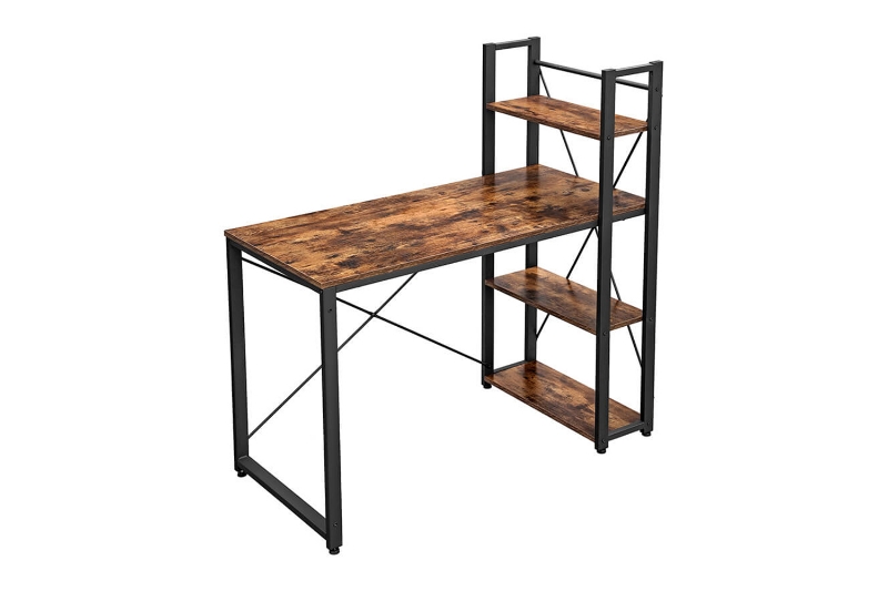 Picture of VASAGLE 47"×23.5" Computer Desk with Shelves
