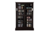 Picture of BOWER Sliding Door Glass Display Cabinet/CD Storage Shelf  (32"X49")
