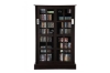 Picture of BOWERY 49"X32" Sliding Door Glass Display Cabinet/CD Storage Shelf