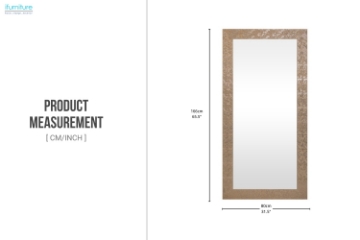 Picture of 339-048 H65.5" Wall Mirror