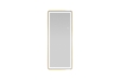 Picture of 339-017 H63" Golden Rounded Rectangle Mirror with LED Light