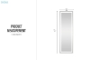 Picture of 329-072 H59" Rectangular LED Mirror