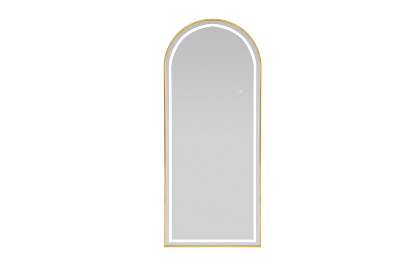 Picture of 339-020 H63" Golden Arch Mirror with LED Light
