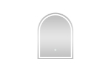 Picture of 329-061 H27.5" Arch Wall Mirror with LED light