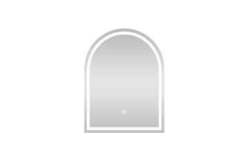Picture of 329-061 H27.5" Arch Wall Mirror with LED light