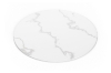 Picture of NOAM D31.5" Round Sintered Stone Lazy Susan Turntable (White)