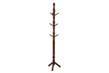 Picture of ALASKA Solid Wood Coat Rack (Brown)