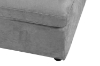 Picture of ASPECT Nappa Fabric Memory Foam Sectional Modular Sofa (Grey) - Ottoman