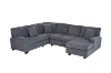 Picture of  LORINA Fabric U-shape Sectional Sofa - Chaise Facing Left