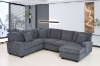 Picture of  LORINA Fabric U-shape Sectional Sofa - Chaise Facing Left