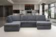 Picture of WILLIAM Sectional Sofa with Ottoman