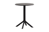 Picture of FLORINA D23.5" Round Dining Table - UV, Water & Moisture Resistance (Black)