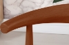 Picture of HORN Metal Frame Dining Chair with Brown Cushion - Each