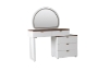 Picture of THIAGO 5-Drawer Tray Top Dressing Table with LED Mirror
