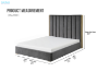 Picture of CARYS Bed Frame in Queen Size