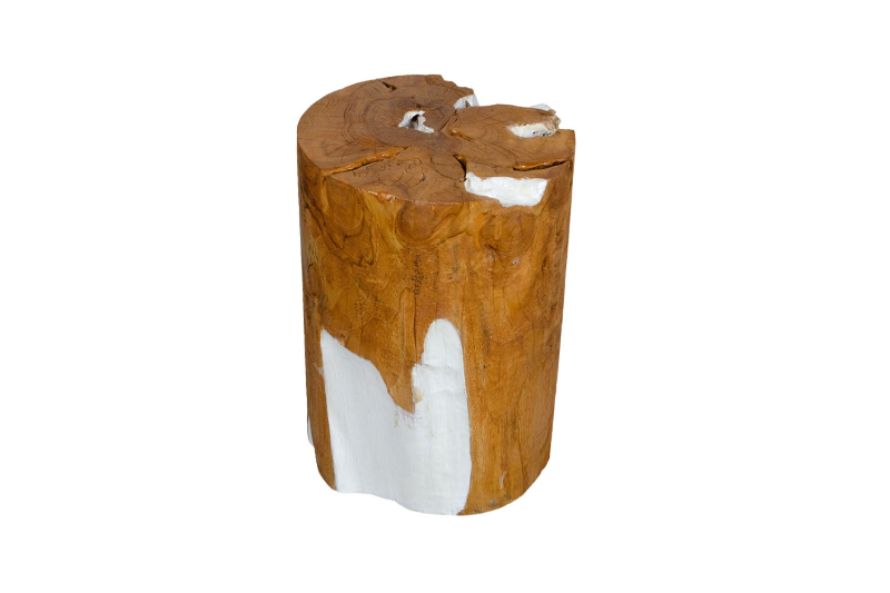 Picture of Takara Teak Root Cylindrical Stool