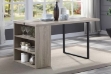 Picture of LITAKE 60" Dining Table with Shelves