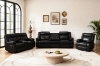 Picture of ZENO Power Reclining Sofa Range with Drop-Down Console & Cup Holders & USB & Type-C Ports