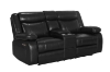 Picture of ZENO Power Reclining Sofa Range with Drop-Down Console & Cup Holders & USB & Type-C Ports