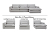Picture of SIGNATURE Modular Sofa Range (Dust, Water & Oil Resistant) - 1 Right Facing Chaise + 1 Armless Chair + 1 Left Facing Arm