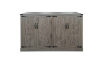 Picture of DORN 4-Door Storage Cabinet with Shelves (Grey)
