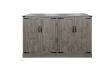 Picture of DORN 4-Door Storage Cabinet with Shelves (Grey)