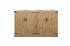 Picture of DORN 4-Door Storage Cabinet with Shelves (Oak)