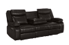 Picture of ZENO Power Reclining Sofa Range with Drop-Down Console & Cup Holders & USB & Type-C Ports