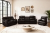 Picture of ZENO Power Reclining Sofa Range - Loveseat + Sofa Set