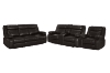 Picture of ZENO Power Reclining Sofa Range - Loveseat + Sofa Set