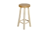 Picture of KOEN H29.5" Teak Wood Bar Stool