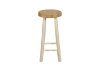 Picture of KOEN H29.5" Teak Wood Bar Stool