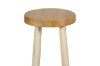 Picture of KOEN H29.5" Teak Wood Bar Stool