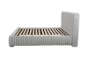 Picture of HILLSDALE Fabric Bed Frame in Queen/Eastern King Sizes(Grey)