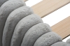 Picture of HILLSDALE Fabric Bed Frame in Queen/Eastern King Sizes(Grey)