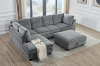 Picture of LIBERTY Premium Sectional Sofa (Light Grey) - Storage Ottoman Only