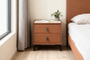 Picture of CUBA 2-Drawer Nightstand (Brown)